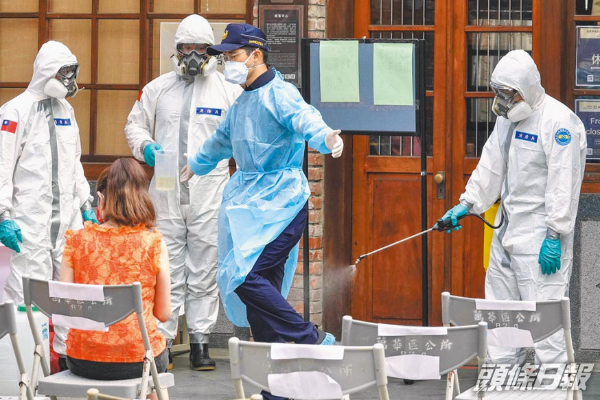 台灣的醫療體系瀕臨爆滿。網上圖片