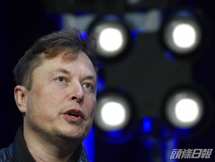特斯拉(Tesla)行政總裁馬斯克。AP資料圖片
