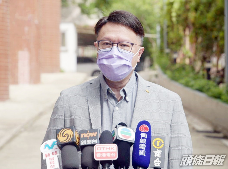 許樹昌相信,新冠病毒及流感同時爆發機會不大。資料圖片