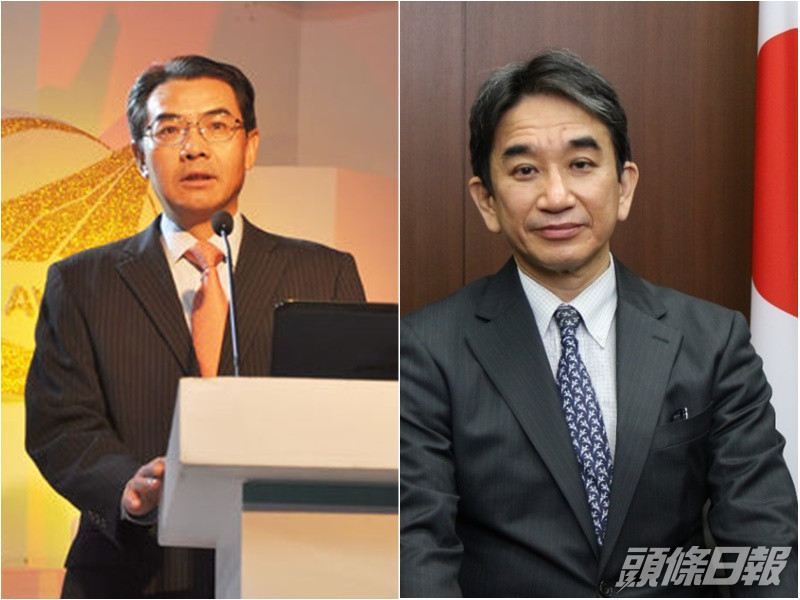 外交部部長助理吳江浩召見日本駐華大使垂秀夫。網上圖片