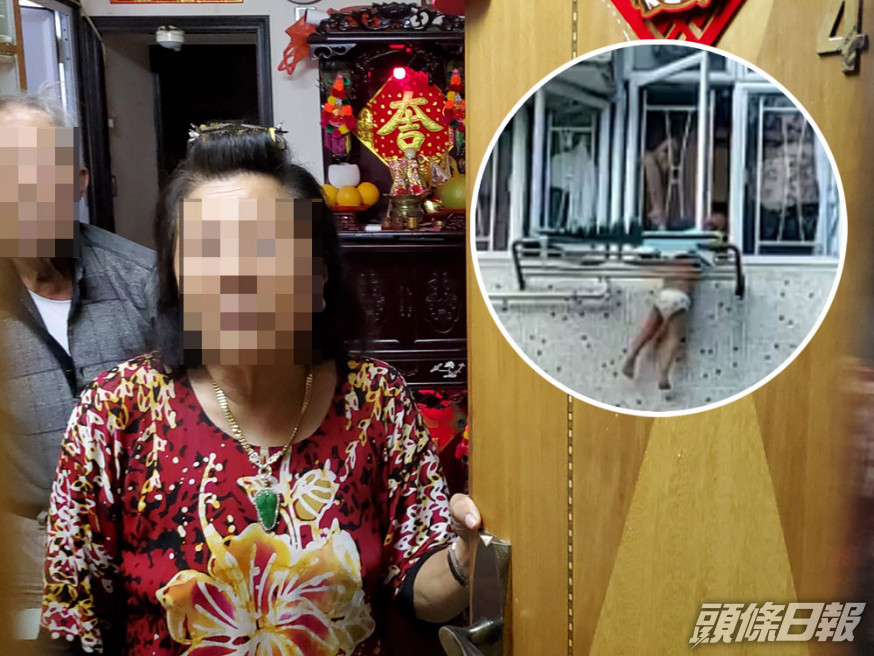 男嬰的婆婆親述事發一刻。