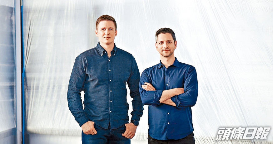Archer Aviation創辦人Brett Adcock(左)及Adam Goldstein。
