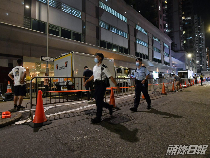 政府將北角港運城二座列為受限區域。