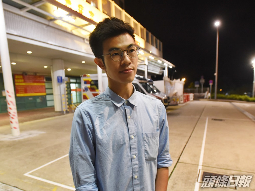 警方譴責葉子祈違反口罩令。資料圖片