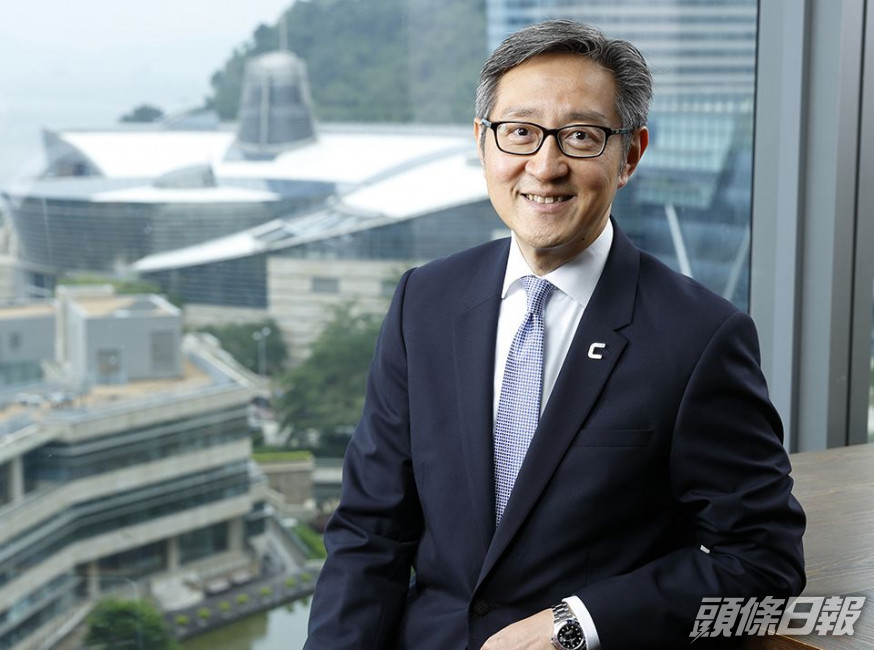 數碼港行政總裁任景信。數碼港圖片
