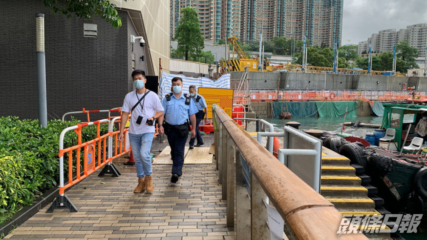 警方到場調查。