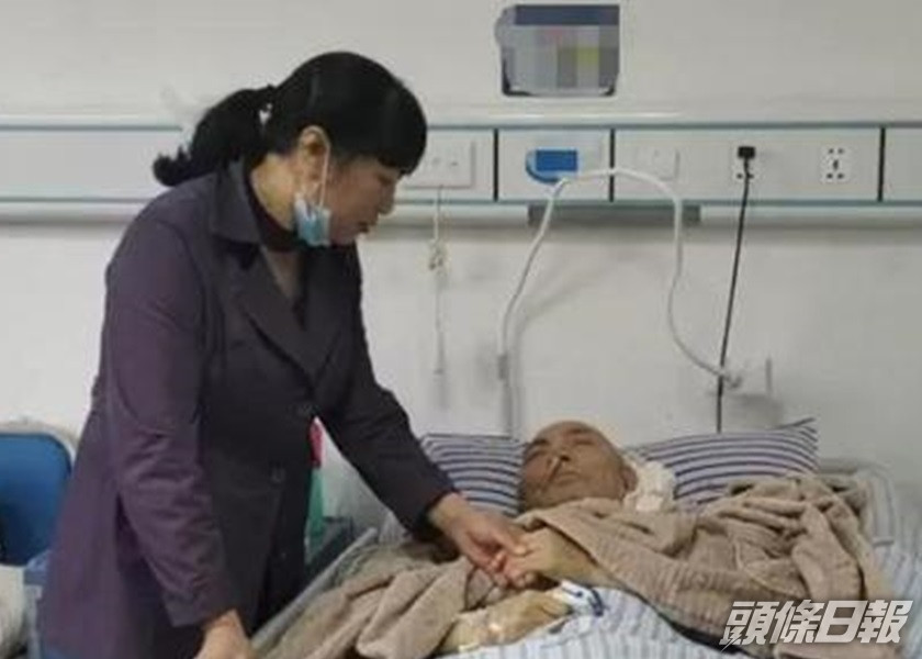 江西男子章新民疑因醫院手術失誤,變成植物人。網圖