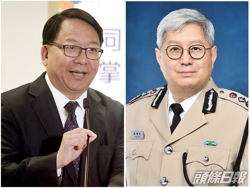陳國基(左)、區嘉宏(右)。資料圖片