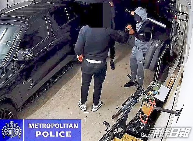 搶車匪徒原來早有前科。網上圖片
