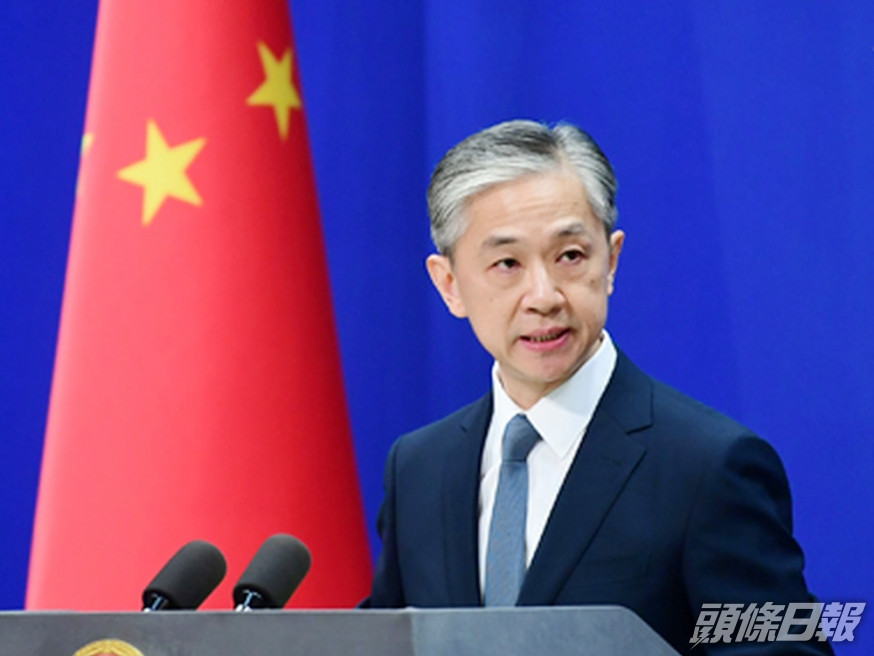 外交部發言人汪文斌。網上圖片