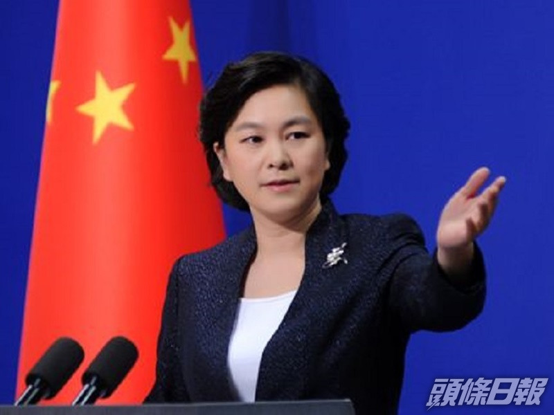 華春瑩敦促歐洲議會正視香港已經回歸中國的現實。網圖