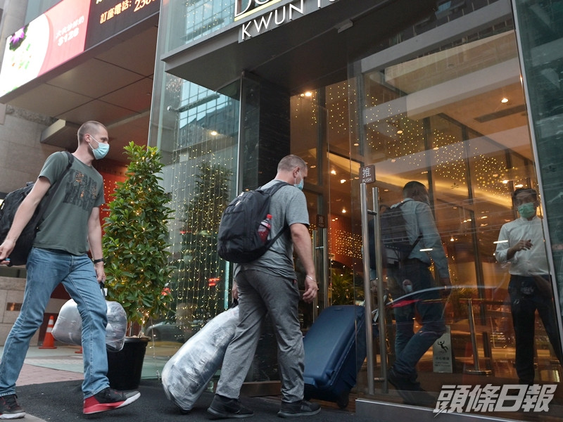 食衛局指已與酒店達成有關共識,啟用整幢酒店供緊密接觸者入住。資料圖片