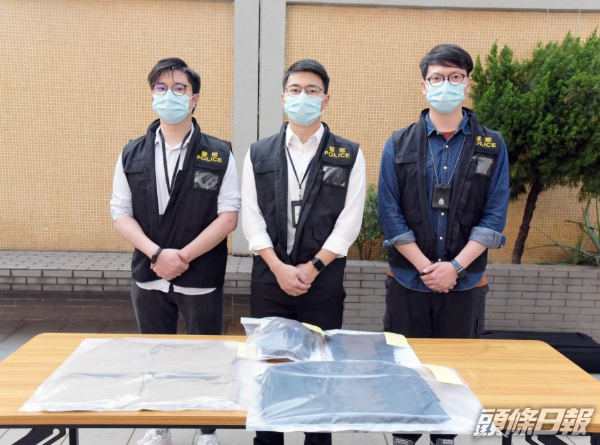 警方交代案情。