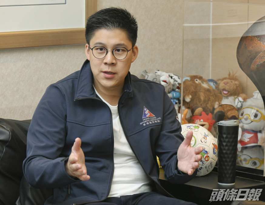 霍啟剛說,很開心東京奧運轉播權安排落實。 資料圖片
