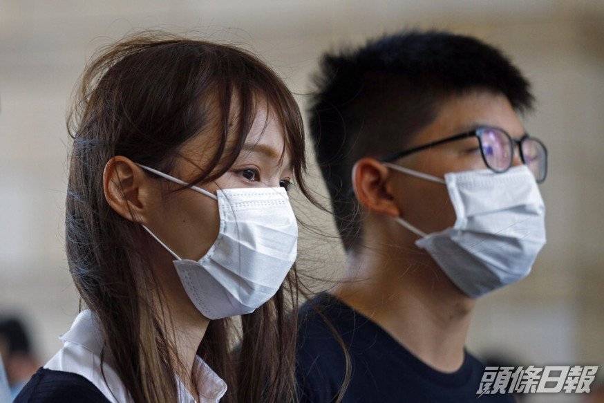 日本關注周庭等人被捕。AP資料圖片