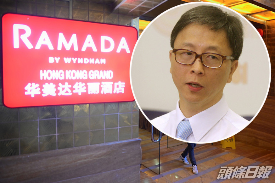 何栢良說,住客採樣期間開門,或致「走漏」病毒。資料圖片