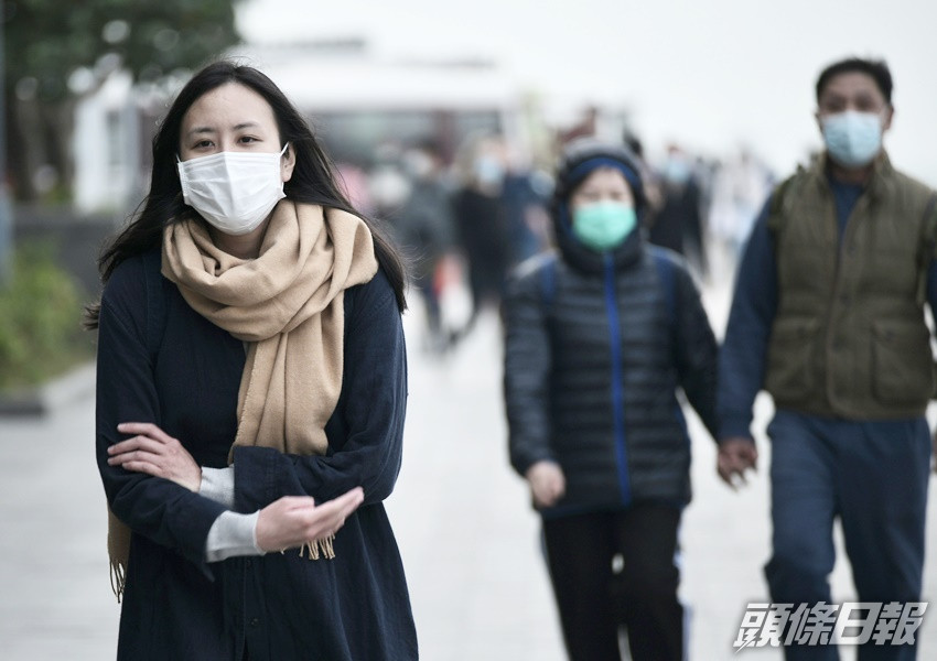 明晚氣溫急跌至13℃。資料圖片