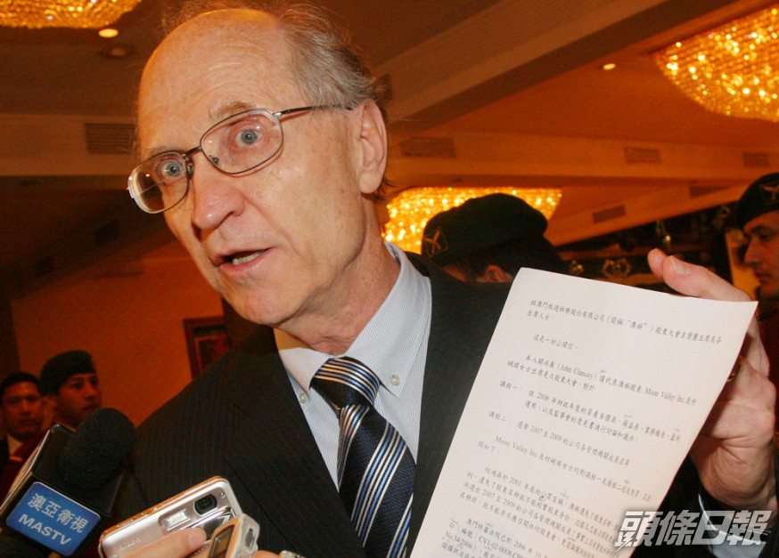 居港美籍律師關尚義(John Clancey)。資料圖片