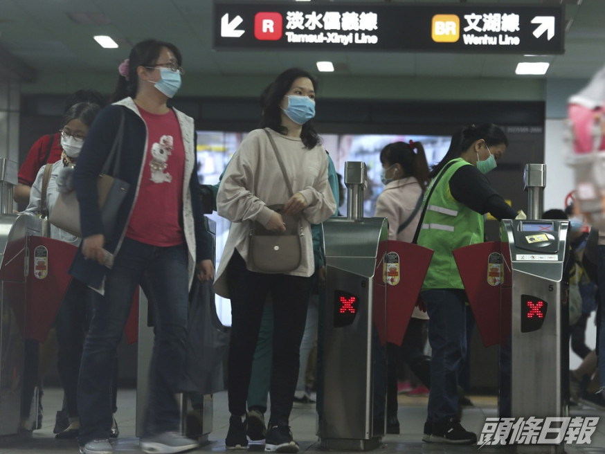 台灣現時累計有1153宗確診。AP圖片