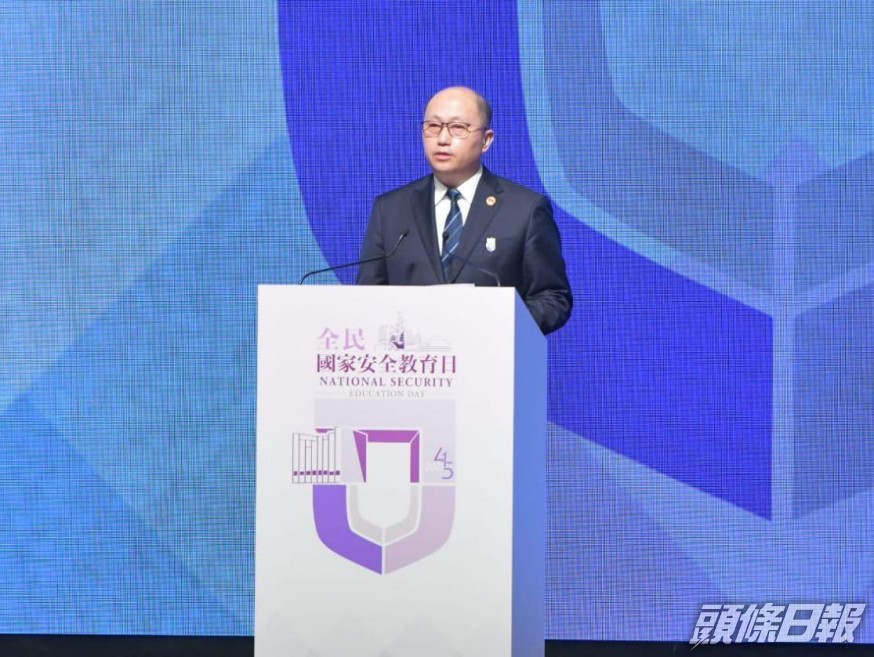 鄭雁雄表示,「奉法者強則國強」。
