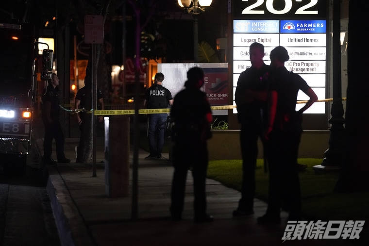 美國南加州爆發槍擊案至少4死包括1名兒童。AP圖片