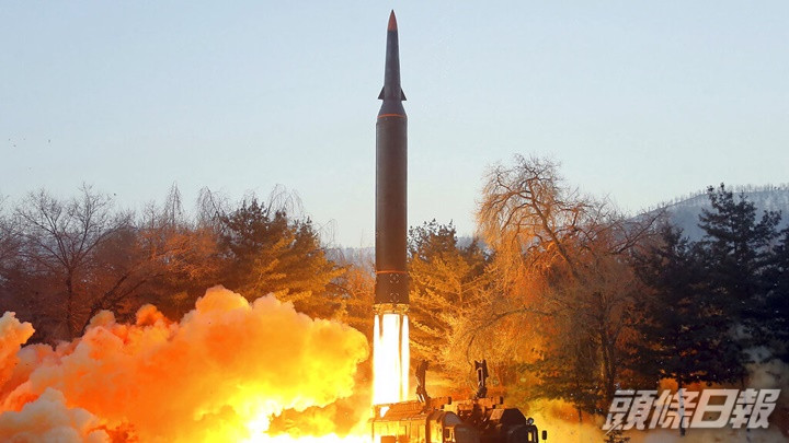 北韓今天懷疑再試射兩枚短程彈道導彈。AP資料圖片