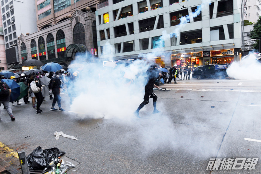本港去年爆發反修例風波。資料圖片