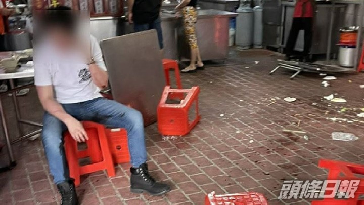 台中一名男子日前吃滷肉飯遭刺死案中,一名涉案疑兇遭收押禁見。網上圖片