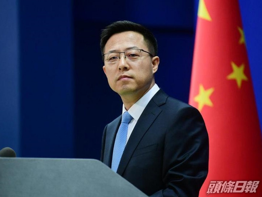 中國外交部發言人趙立堅。中國外交部圖片