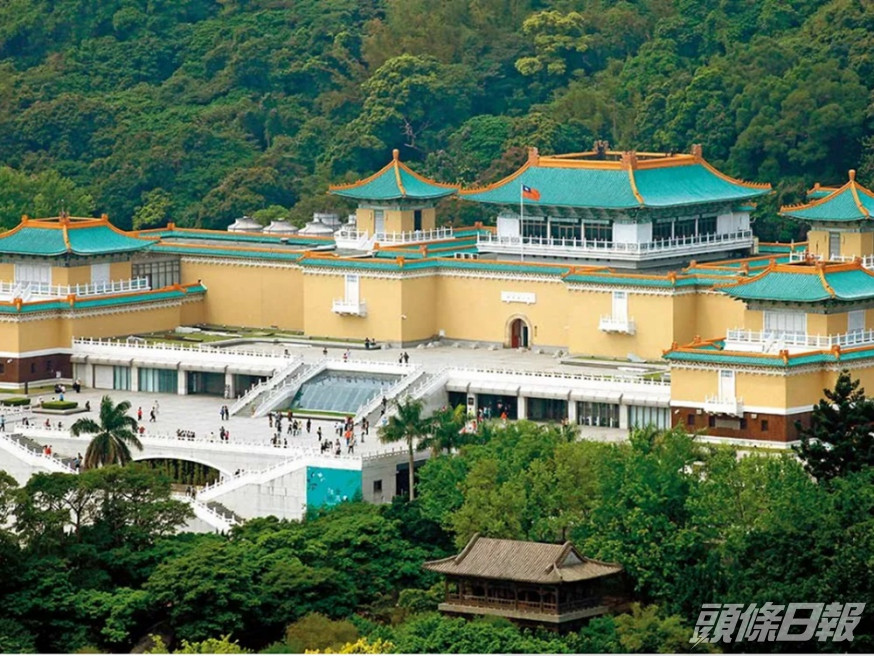 台北故宮博物院受疫情影響,門票收入及入場人次均錄得暴跌。網圖
