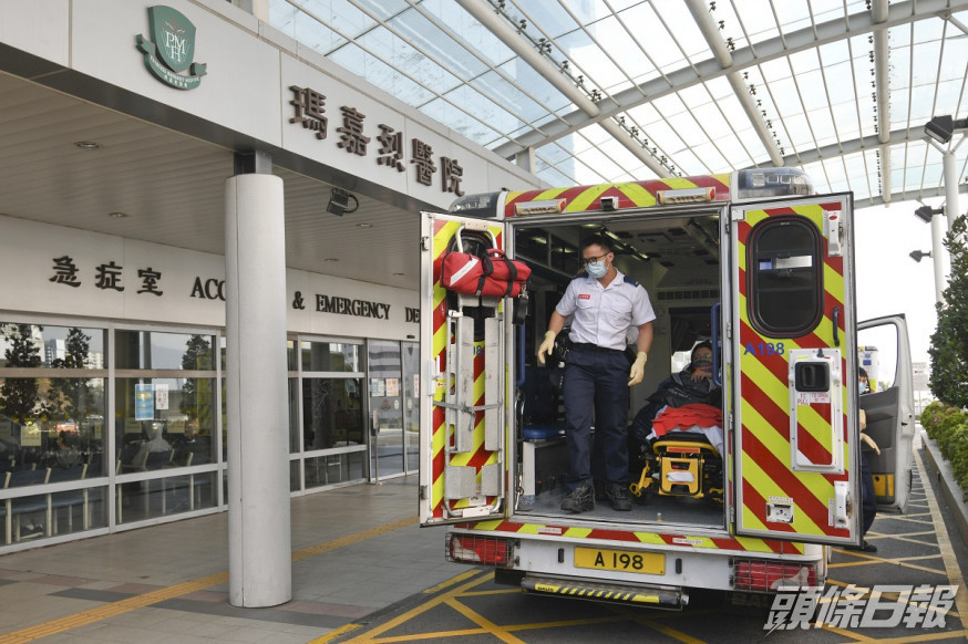 瑪嘉烈醫院職業治療部曾逗留人士需強制檢測。資料圖片