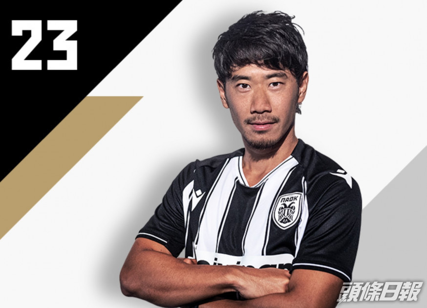 香川真司去向未明。PAOK官網圖片