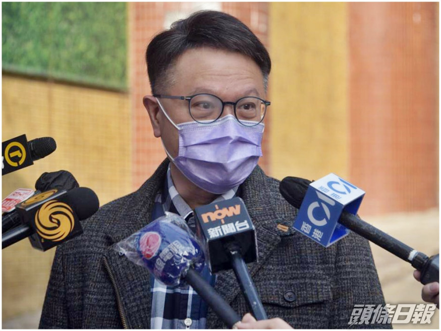 許樹昌預計市民最先接種復星疫苗。
