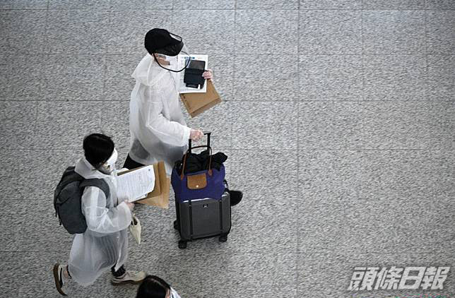 下周一起,港人飛北京須持7天無感染證明。 資料圖片
