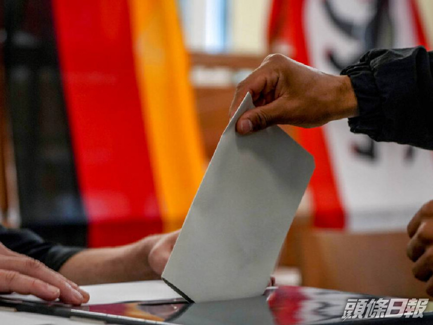德國國會選舉開始投票。AP圖片