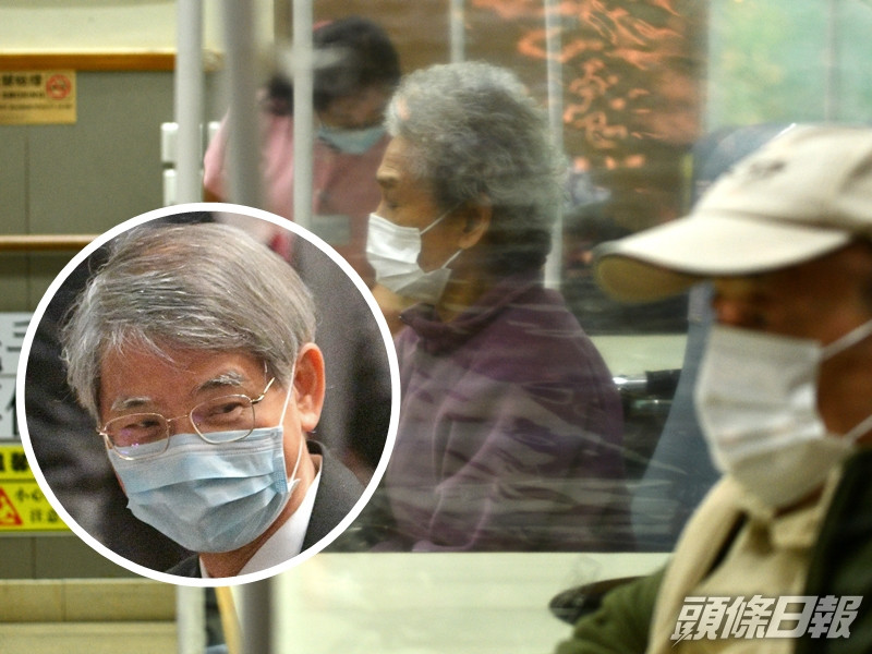 羅致光(小圖)表示,現時已調整安老院舍長者接種疫苗的指引,提醒長者只要過去曾打過流感針,都適合接種新冠疫苗。資料圖片