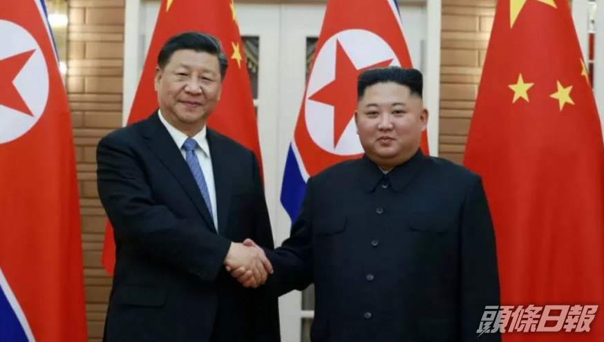 金正恩向習近平表明會加強朝中合作。資料圖片