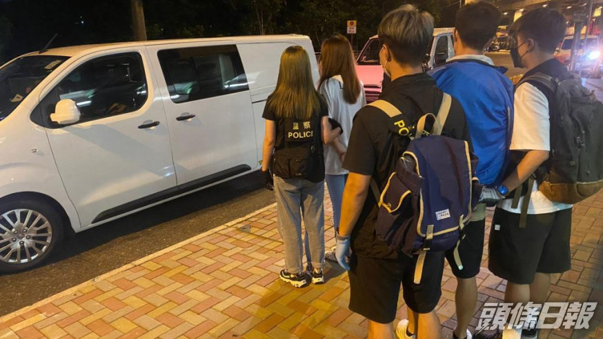 行動中拘捕兩名男女。圖:警方提供