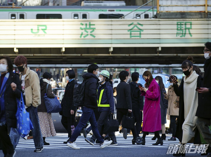 變種病毒在日本或已出現社區感染的情況。AP