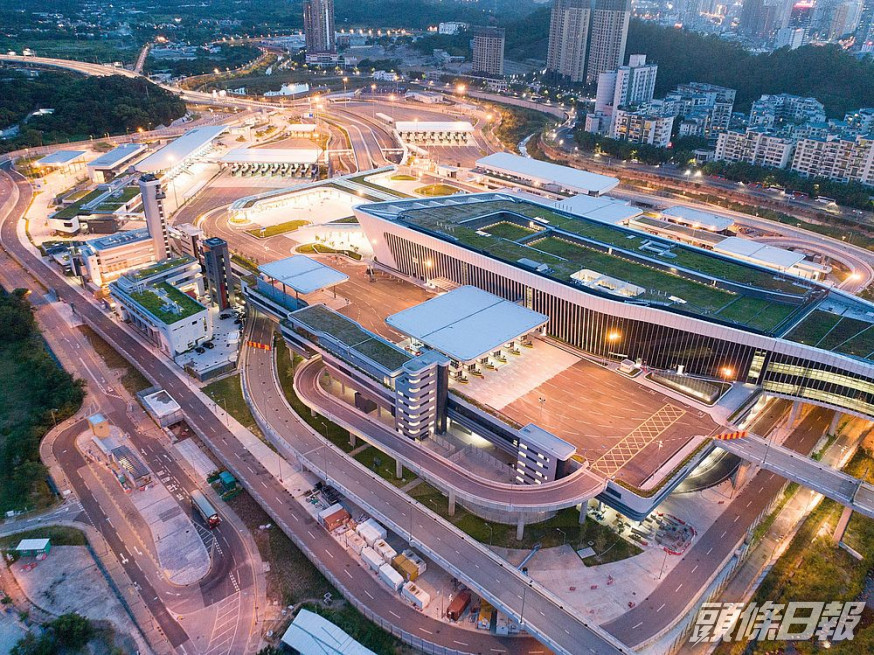 政府指,文錦渡物流走廊會提供便利通道連接香園圍邊境管制站。政府新聞處圖片