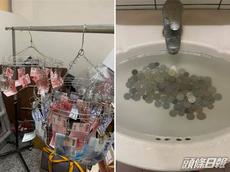 台外賣員分享防疫妙招, 網民笑稱「洗黑錢」。(FB圖)