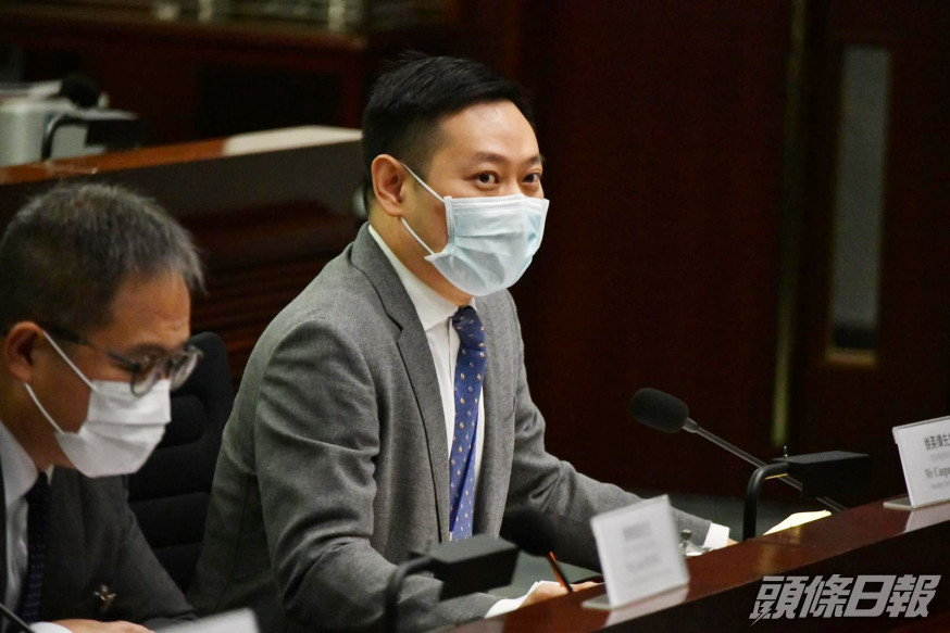 徐英偉認為,地區工程撥款交少數區議員決定不合理。