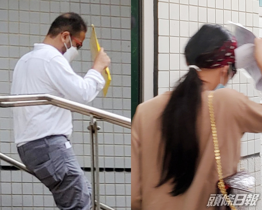 被告Syed Mohamed Rizvi(左)及Guadiz Victoria Marie Alcaide(右) 。資料圖片
