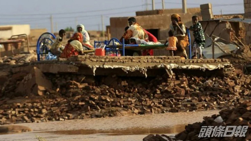 蘇丹今次洪災至少52人死農作物損失嚴重。REUTERS