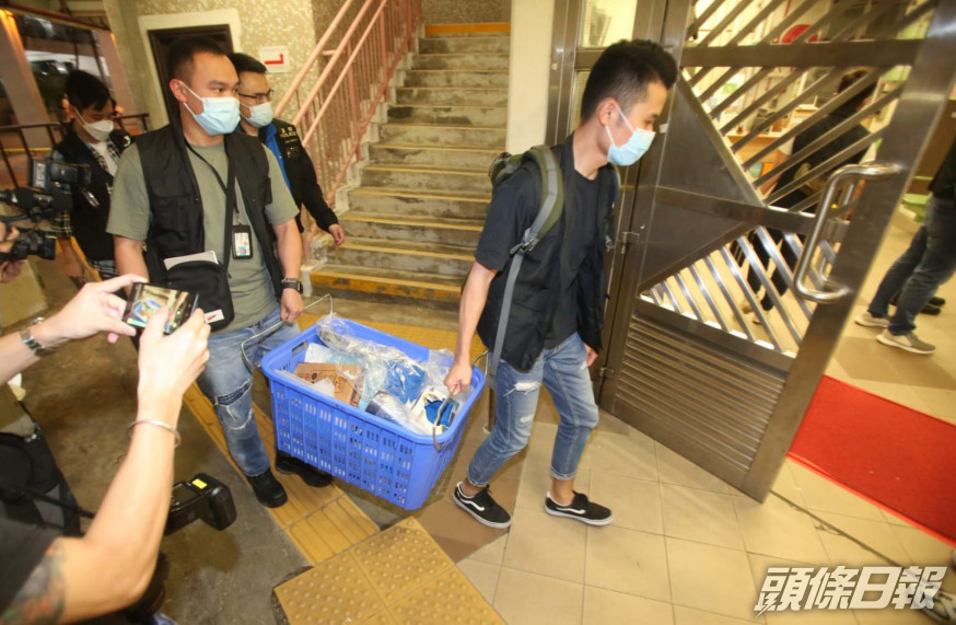 警方到場調查。