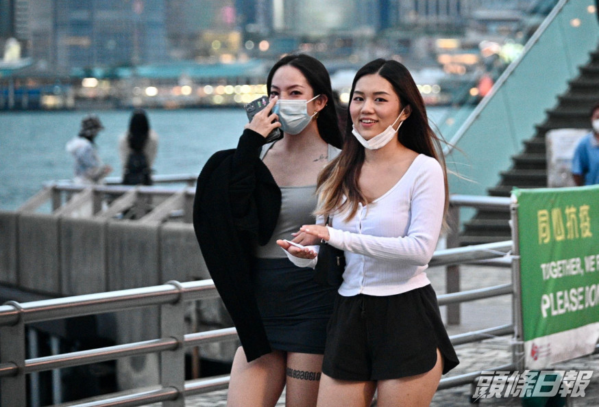 天文台預測今日大致天晴。