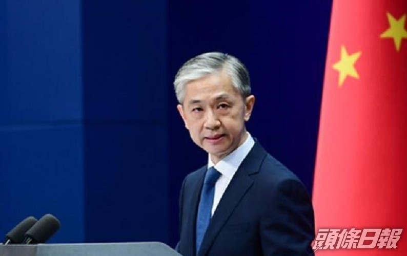外交部發言人汪文斌指香港居民出入境受保障。網上圖片