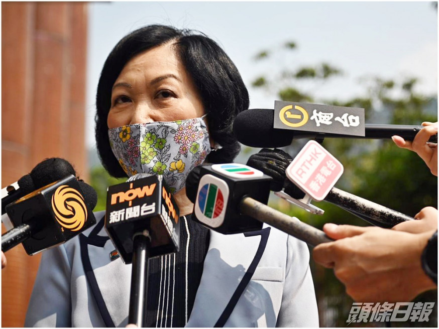 葉劉淑儀指紀律部隊在反修例事件中忍辱負重,表現出色。