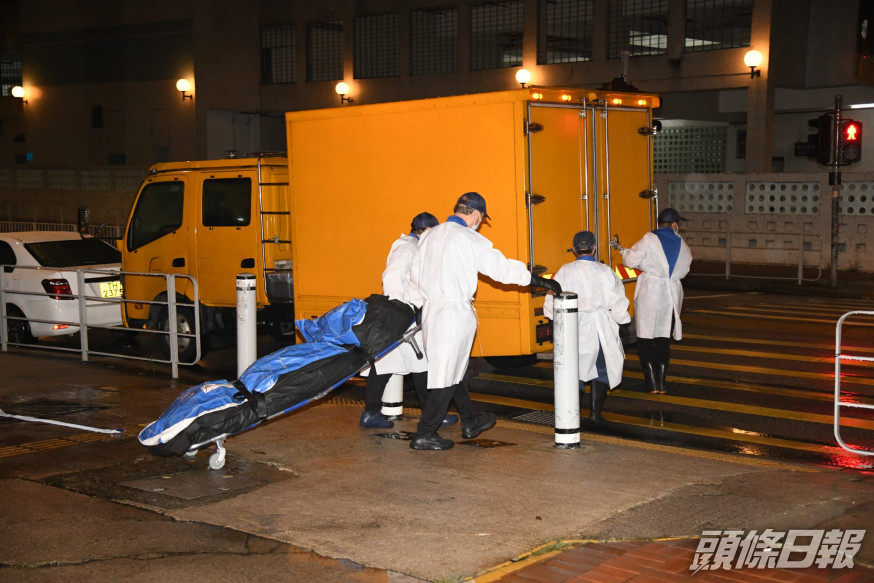 仵工凌晨3時許將事主的遺體運往殮房。