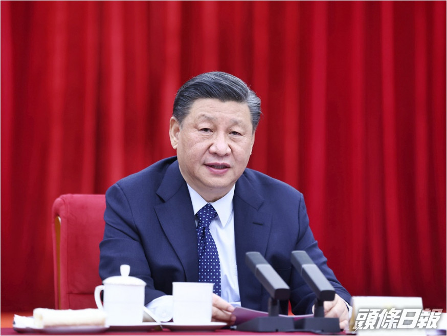 習近平表示,中國已經可以平視世界了。新華社資料圖片